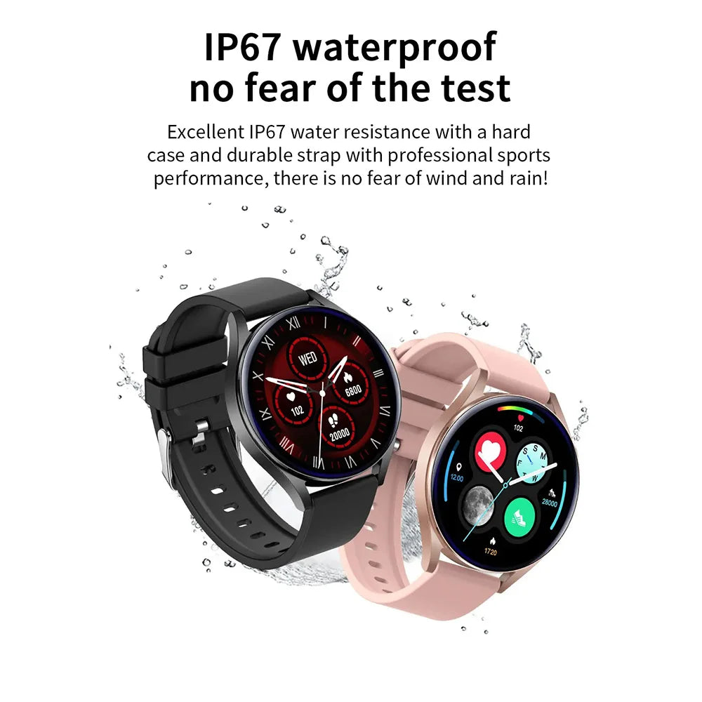 Watch 6 Business Smartwatch Men 1.32 Inch 128*160 Bluetooth Call Health Monitoring Alarm Clock Fashion Watch Women Multifunction